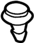 Back Glass Washer Nozzle