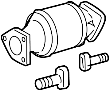 181505J0A00 Catalytic Converter (Front)