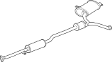 18307TY4A01 Exhaust Muffler (Right)