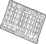 82126TS8A01 Seat Back Frame (Rear)