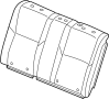 82121TS8A21ZD Seat Back Cushion Cover (Rear)