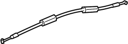 72633TR0A01 Door Latch Cable (Rear)