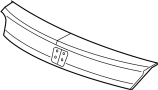Deck Lid Finish Panel