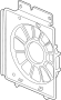 38615PZDA11 A/C Condenser Fan Shroud