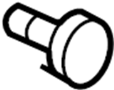 Door Glass Guide Pin