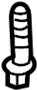 90399S5A000 Suspension Trailing Arm Bolt