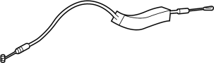 72631T7WA01 Door Latch Cable (Rear)