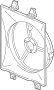 38615PVJA00 A/C Condenser Fan Shroud