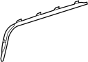 78817S9VA80 Curtain Air Bag Bracket (Left, Rear)