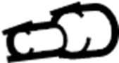 90600S3VA11 Seat Back Panel Clip (Rear, Upper)