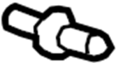 19107RYEA00 Engine Coolant Reservoir Hose Adapter