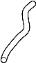19501RN0A00 Radiator Coolant Hose (Front, Upper, Lower)