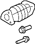 18160RN0A10 Catalytic Converter (Front)