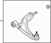 51360SZAA07 Suspension Control Arm (Left, Front, Lower)