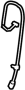 Folding Seat Release Cable (Right, Rear)