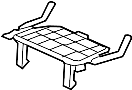 82536SZAA01 Seat Frame (Left, Rear)