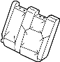 Seat Back Cushion Cover (Left, Rear)