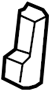 82528SZAA01ZB Tie Down Hook (Rear)