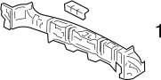 65753SZAA00ZZ Body. Reinforcement. Stiffener. (RR). (Rear)