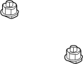 Crossmember. Mount. Suspension. Insulator. (Rear, Lower). Suspension Crossmember.