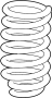 52446TG8A01 Coil Spring (Left, Rear)