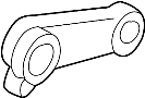 38941PR3000 A/C Drive Belt Idler Pulley Bracket