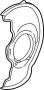 45255S47010 Brake Dust Shield (Right, Front)