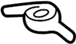 54124S10A81 Shift lever spring. SPRING, Select LEVER.