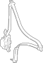 04818S10A03ZB Seat Belt Lap and Shoulder Belt (Left)
