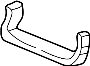 83446S10000ZZ Console Bracket (Rear)