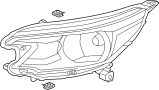 33150T0AA01 Headlight Assembly (Left)
