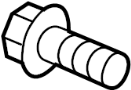 90002R40000 Bolt. Pulley.