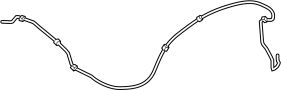 74130T0AA01 Hood Release Cable