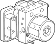 Modulator. ABS. ABS Hydraulic Assembly.