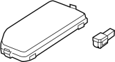 38256T0AA01 Fuse and Relay Center Cover (Upper)