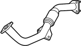 18210T1WA01 Exhaust Pipe (Front)