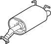 18307T1WA01 Exhaust Muffler