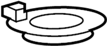 51688SWAA11 Coil Spring Insulator (Front, Upper)