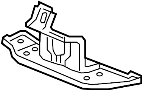 83411T0AU01 Console Bracket (Front, Lower)