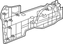 83402T0AH01ZB Console Panel (Left)