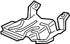 83421T0AU00 Console Bracket (Rear, Lower)