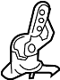 Seat Hinge (Right, Rear)