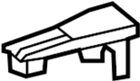 73159T0A003 Cap. End. Roof. Molding. (Right, Rear)
