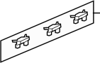 73164T0A003 Roof Drip Molding Clip