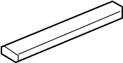 84252SWAA01ZG Door Sill Plate (Left, Front)