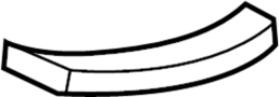 84262T0AA01ZC Door Sill Plate (Left, Rear)