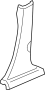 84171T0AA12ZA Door Pillar Post Trim Set (Left, Lower)