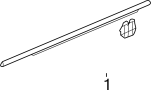 91503SWAA01 Molding. Belt. Clip. DOOR.