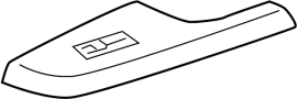83592T0AA01ZA Door Switch Trim Panel (Left)
