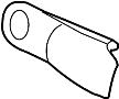 52352T0AA00 Trailing arm protector. (Rear)